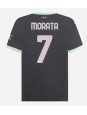 AC Milan Alvaro Morata #7 Alternativní Dres 2024-25 Krátký Rukáv